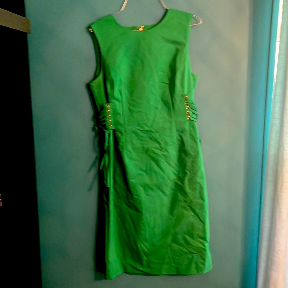 Size 8 Calvin Klein dress -green